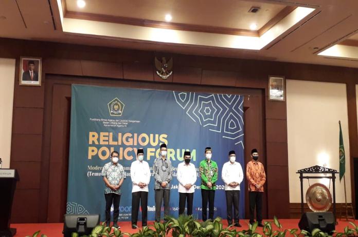Beri Ruang Diskusi Moderasi Beragama, Balitbang Diklat Gelar Religious Policy Forum